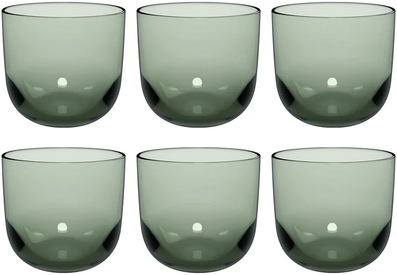 Wassergläser Like Glass 280 ml Set van 6 by Villeroy & Boch in Sage – product photo