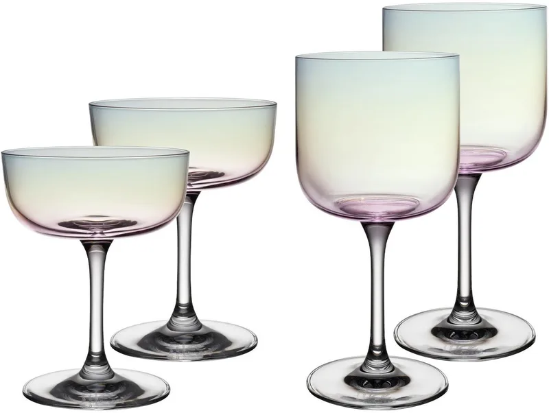 Wein- und Sektgläser Like Glass Set van 4 by Villeroy & Boch in Pearl – product photo