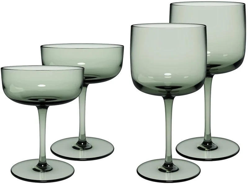 Wein- und Sektgläser Like Glass Set van 4 från Villeroy & Boch i Sage – produktbild