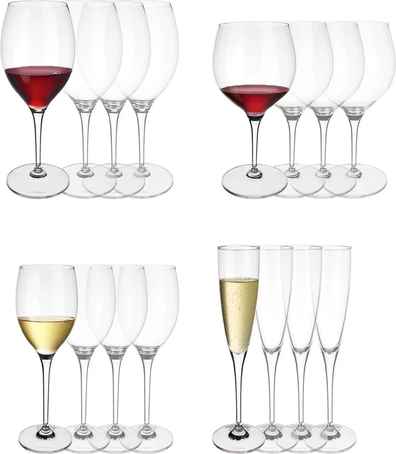 Wein- und Sektgläser Maxima Set van 16 de Villeroy & Boch en Transparent – photo produit