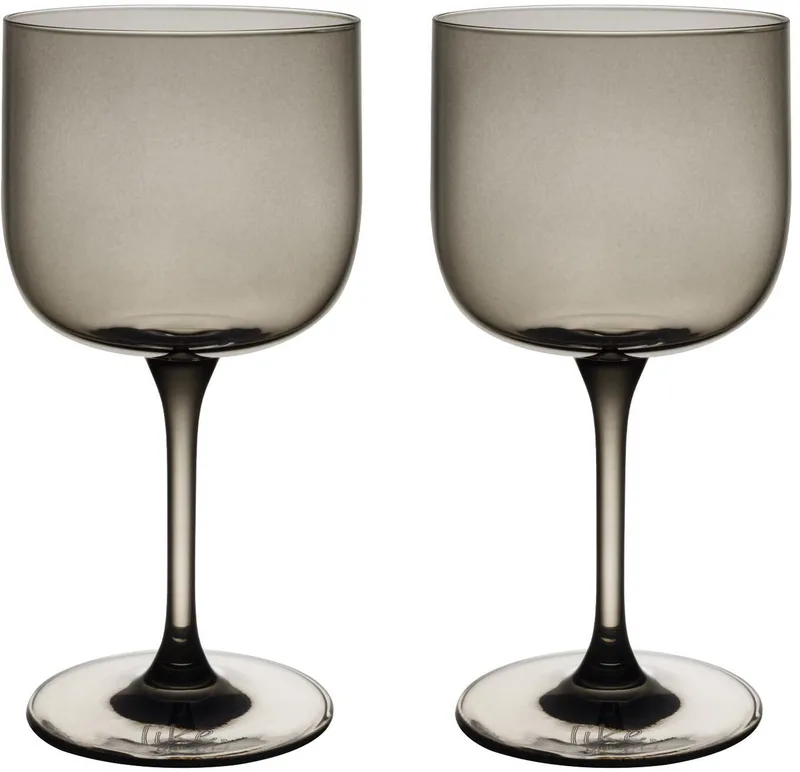 Weingläser Like Glass 270 ml Set van 2 by Villeroy & Boch in Smoke – product photo