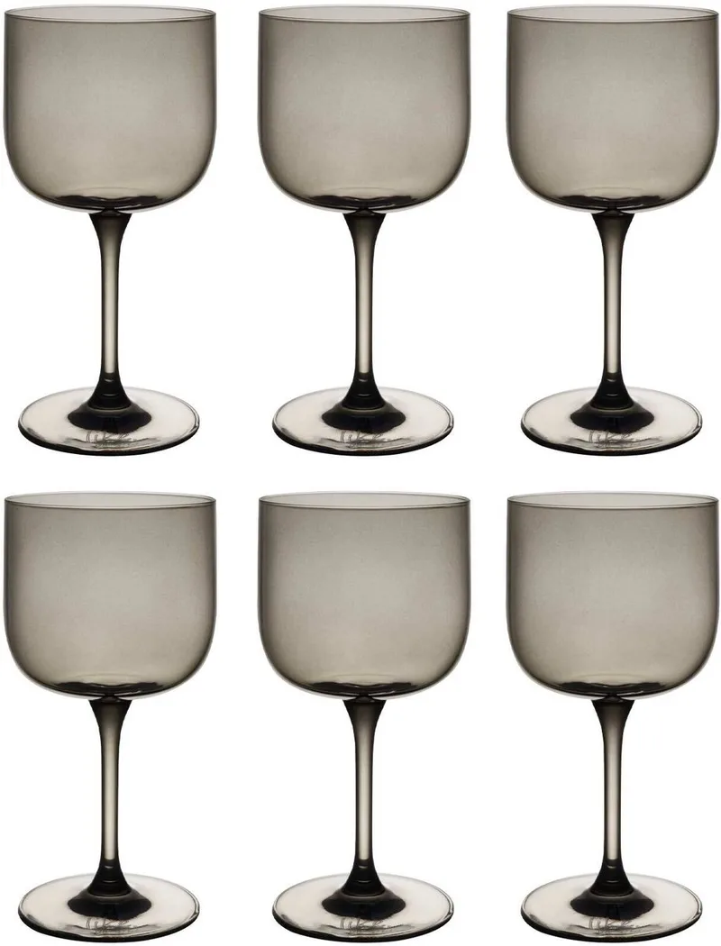 Weingläser Like Glass 270 ml Set van 6 by Villeroy & Boch in Smoke – product photo