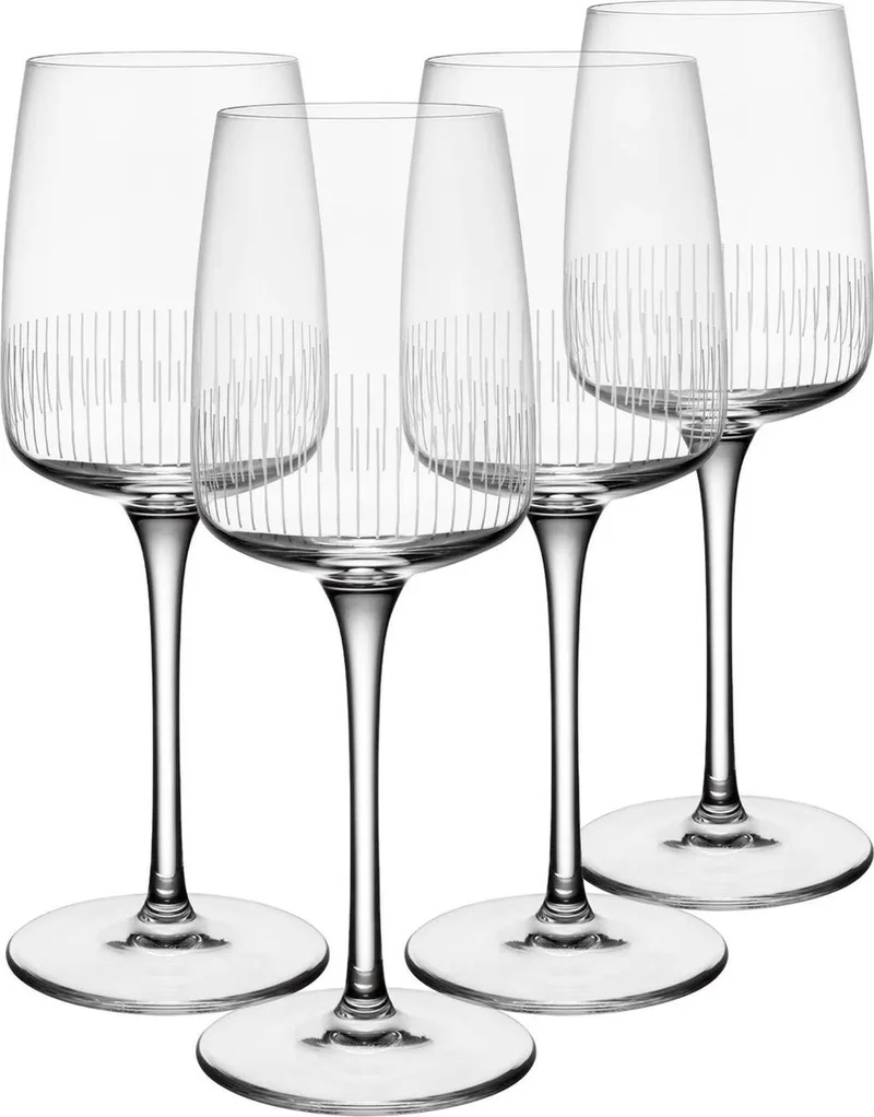 Weißweingläser Afina 125 ml Set van 4 by Villeroy & Boch in Transparent – product photo