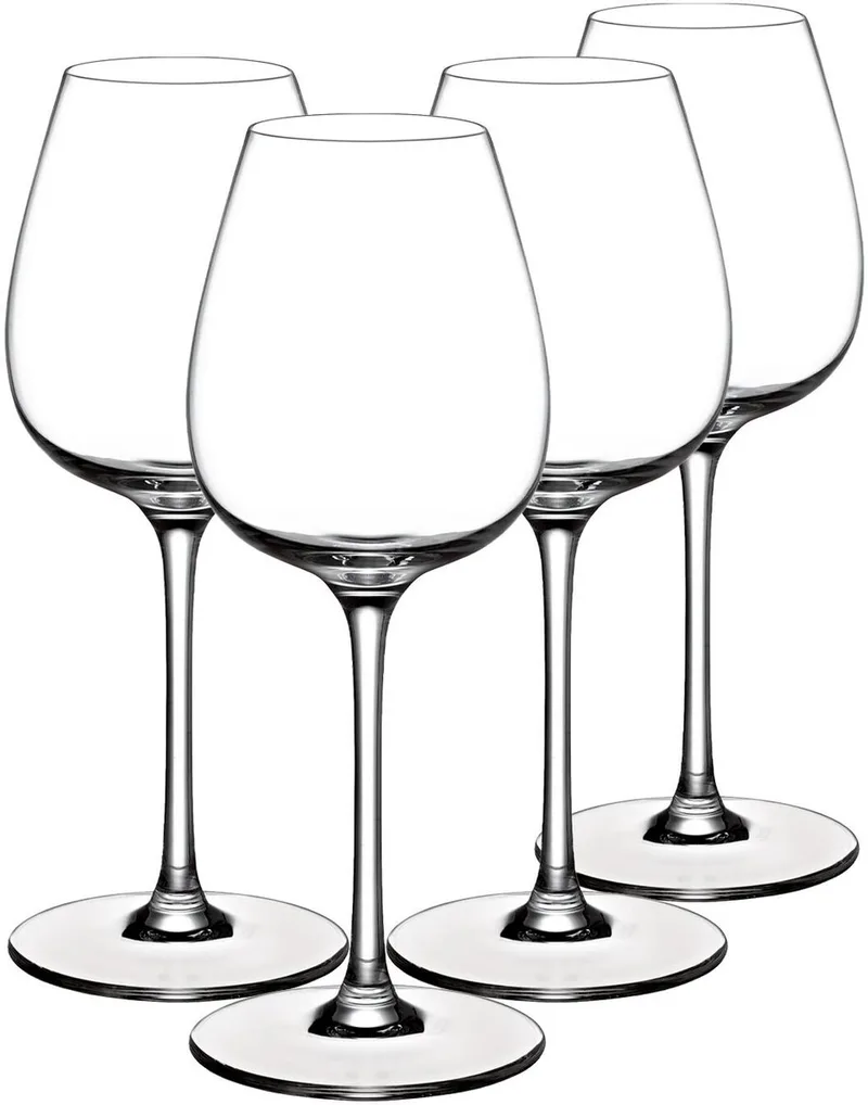 Weißweingläser Purismo Wine 120 ml Set van 4 de Villeroy & Boch en Transparent – photo produit