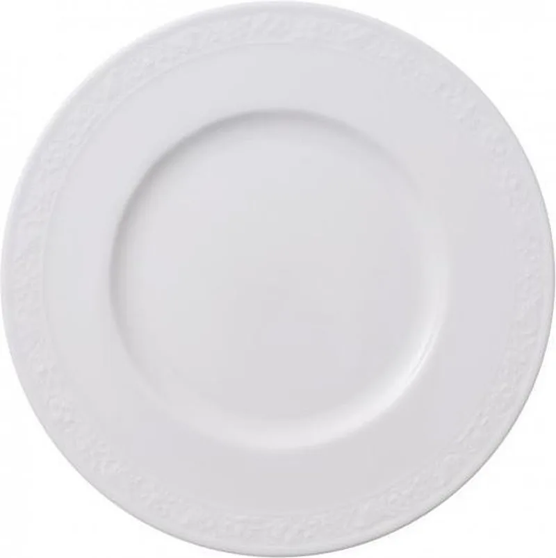 White Pearl Gebaksbord - 18 cm by Villeroy & Boch in White – product photo