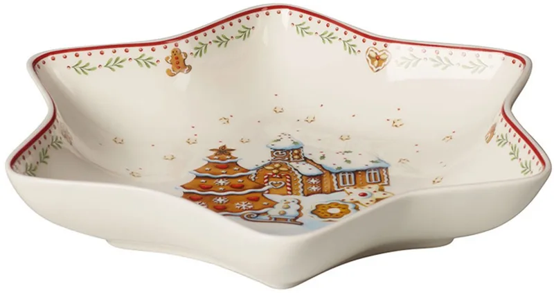 Winter Bakery Delight Schaal Ster Medium von Villeroy & Boch in Mehrfarbig – Produktfoto