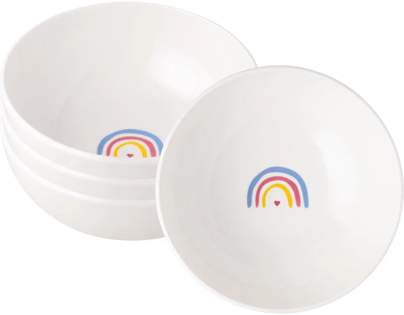 With Love - Be Happy Kommen 4 stuks de Villeroy & Boch en Blanc – photo produit