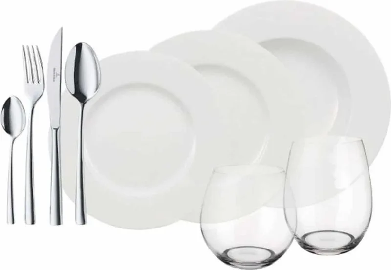 Wonderful World Serviesset - 4 personen - 36stuks de Villeroy & Boch en Blanc – photo produit