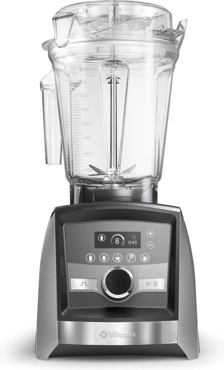 A3500i Ascent - high performance blender - LCD display - 5 programma's - 2.2 PK motor - 2 liter kan - 10 jaar garantie - RVS de Vitamix en Noir – photo produit