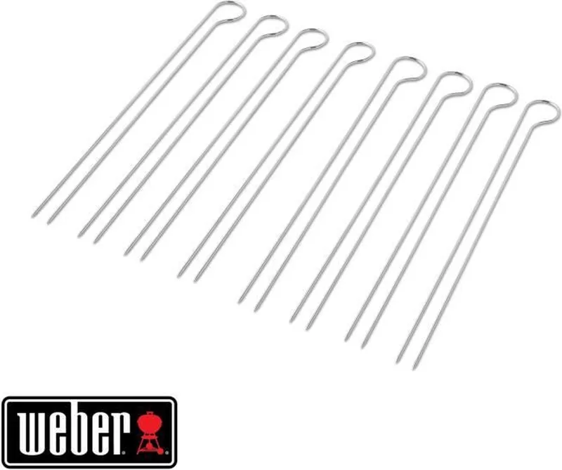 Barbecue Spiesenset by Weber in Chrome – product photo