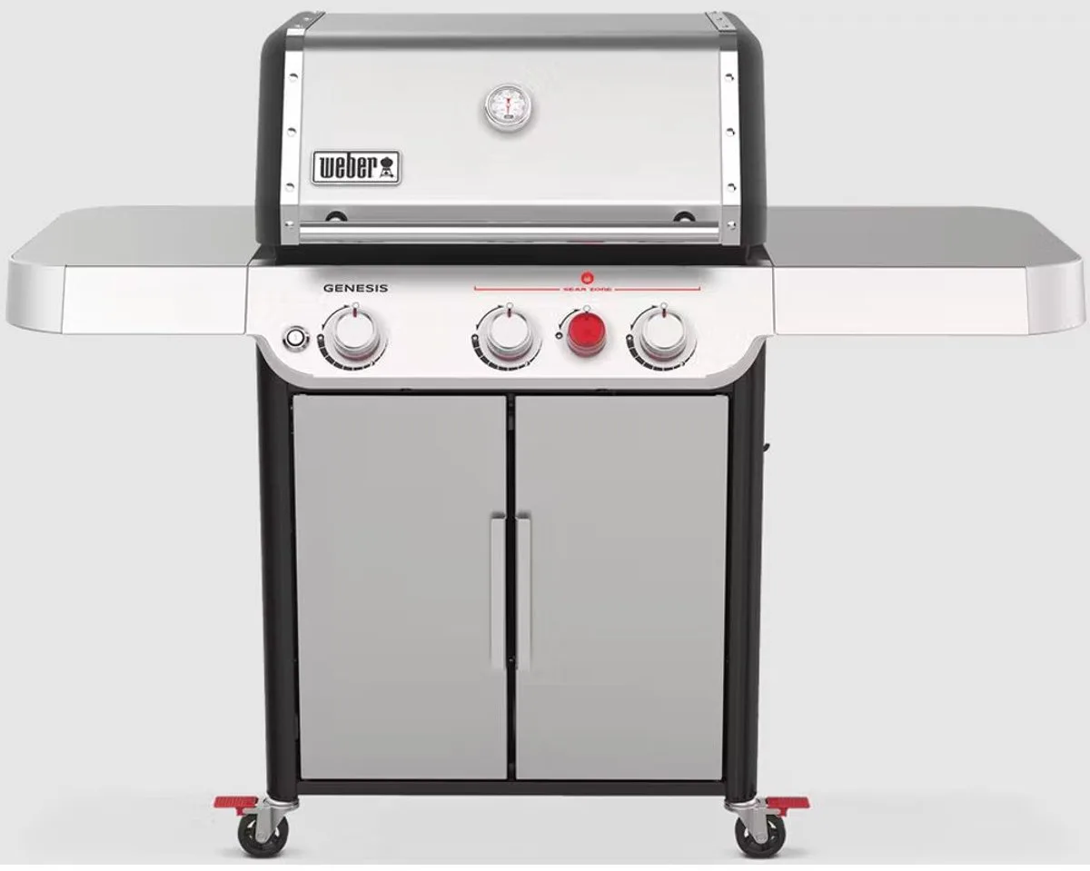 Genesis S-325s Rvs (35300039) van Weber in Zilver – productfoto