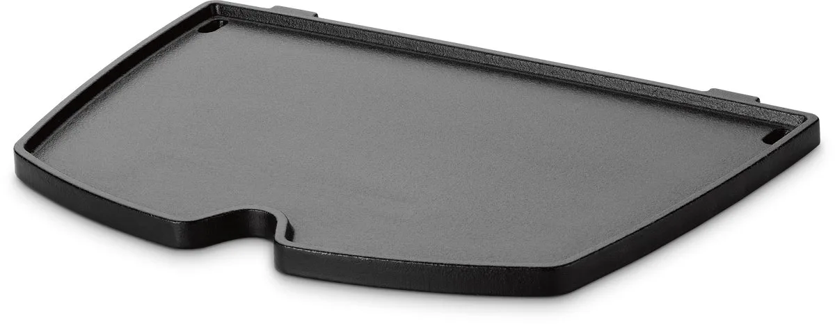 Plancha Q 1000-serie - Bakplaat - gietstaal van Weber in Zwart – productfoto