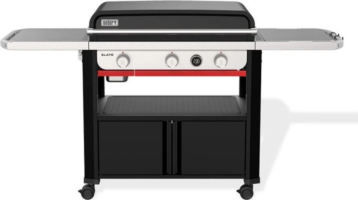 Plancha WEBER 1500239 76cm met stand de Weber en Noir – photo produit