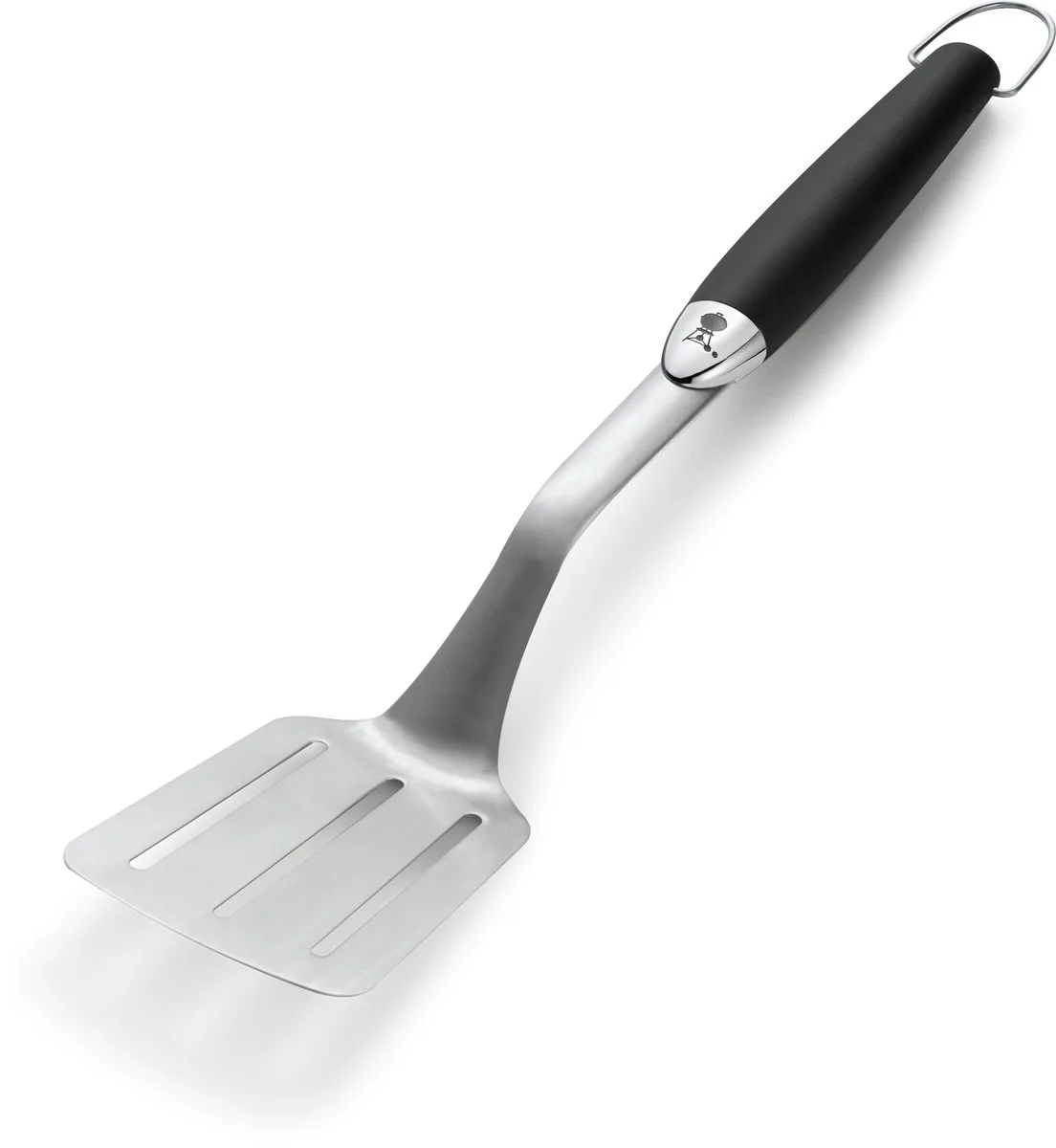 Premium Barbecuespatel - roestvrij staal van Weber in Zwart – productfoto