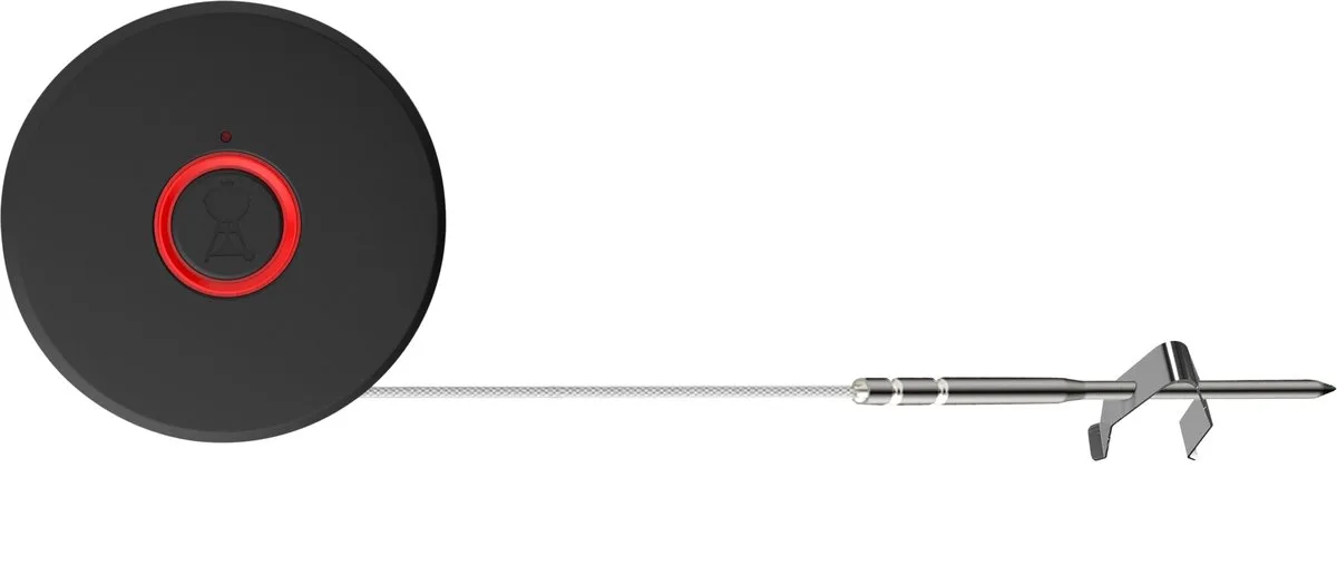 Smart Thermometer Bluetooth met sonde van Weber in Zwart – productfoto