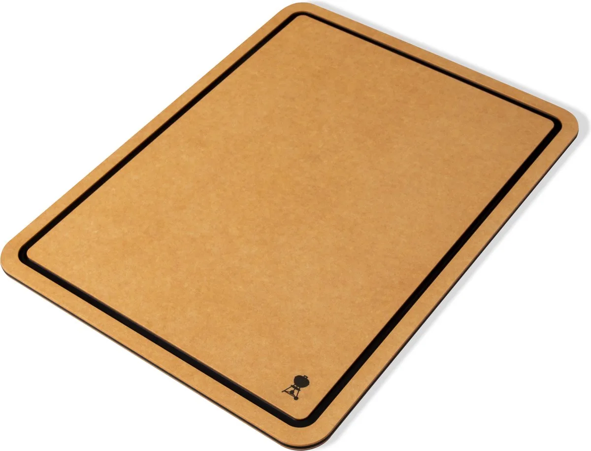 Snijplank (Drop In) voor Plancha van Weber in Houtskleur – productfoto