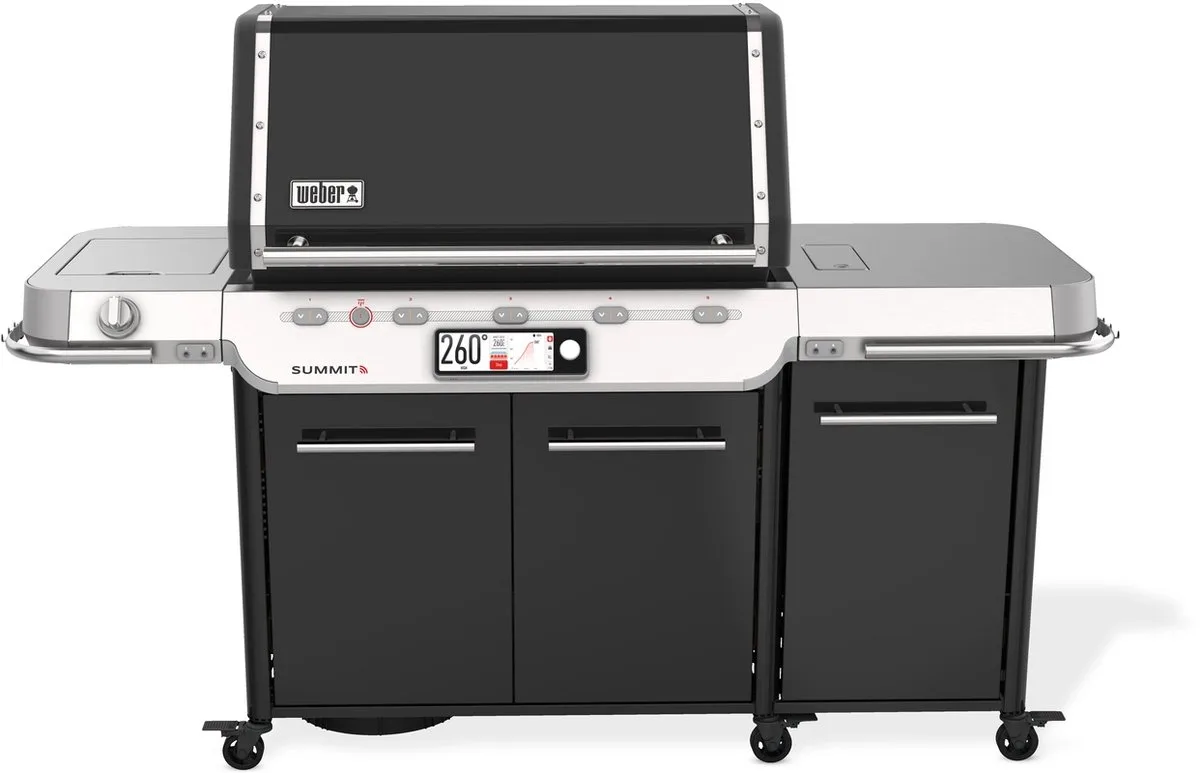 Summit FS38x e gas van Weber in Zwart – productfoto