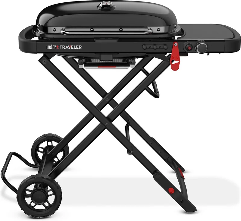 Traveler-gasbarbecue Stealth-editie by Weber in Black – product photo