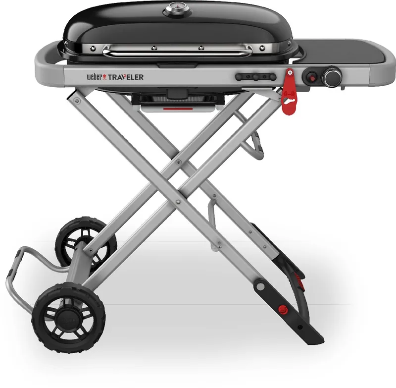 Traveler Gasbarbecue von Weber in Schwarz – Produktfoto