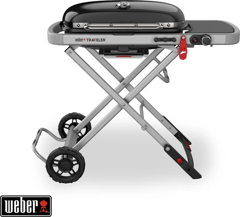 Traveler - Gasbarbecue van Weber in Zwart – productfoto