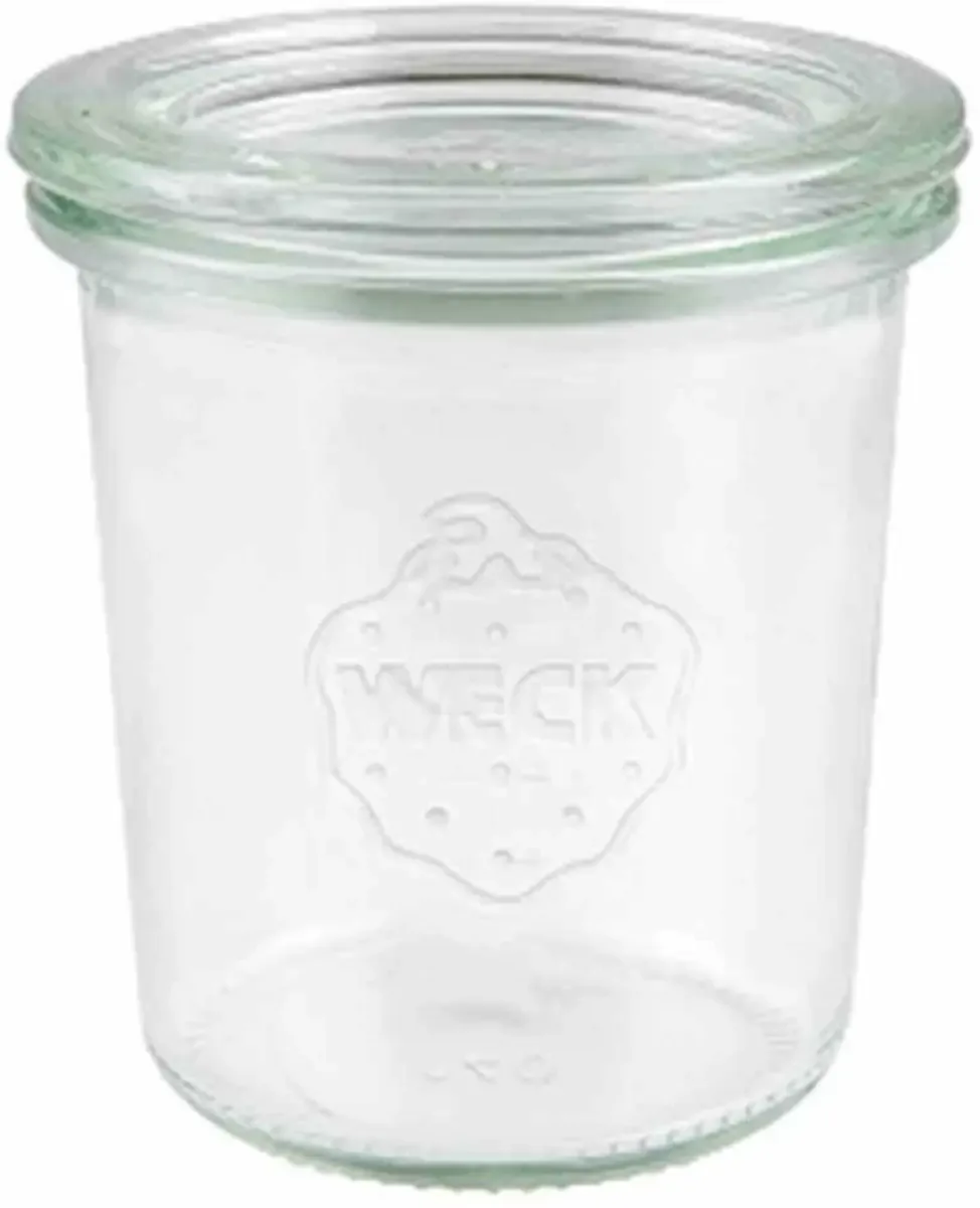 WECK 761 Mini-Sturzglas 12er-Karton 140 ml ohne Ringe und Klammern de Weck – photo produit