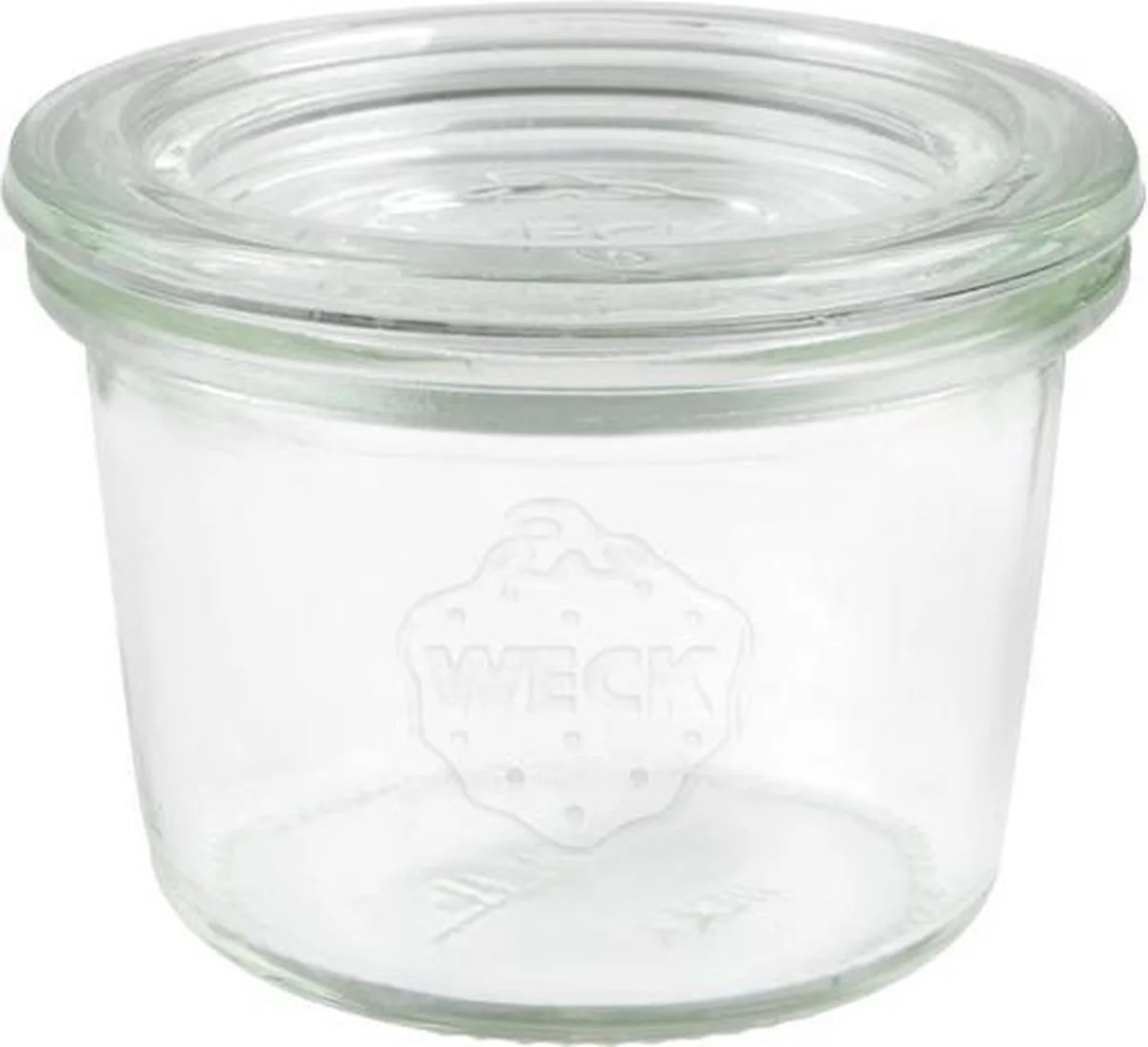Weckpot mini stortglas 80 ml (12 stuks) van Weck in Transparant – productfoto