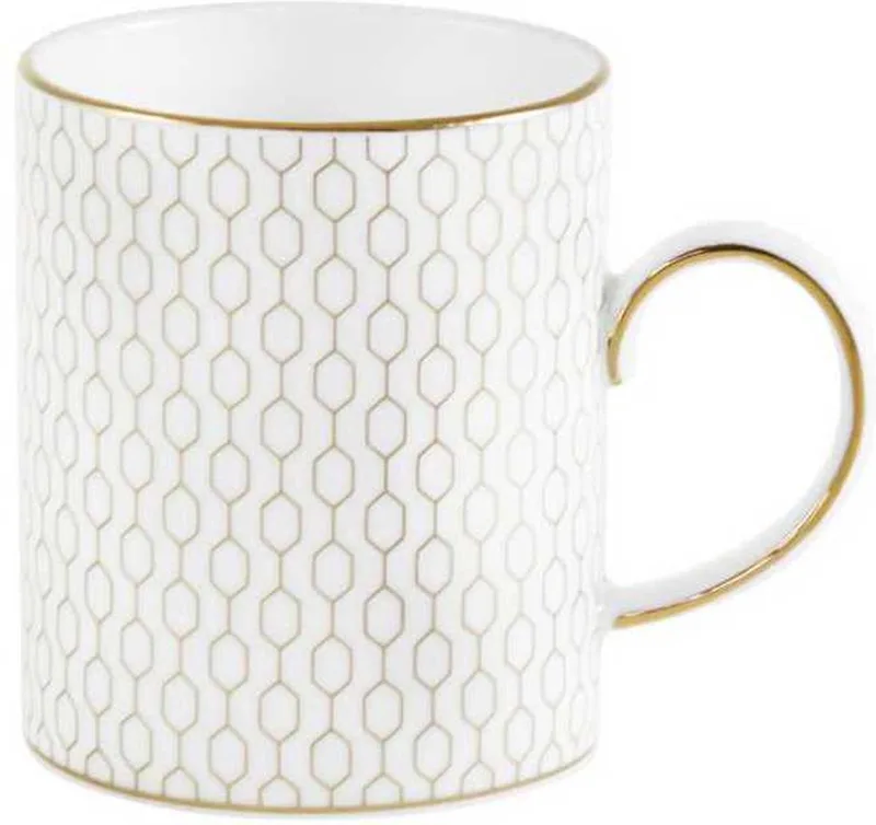 Arris Kopje 0,34 L von Wedgwood in Weiß, Gold – Produktfoto