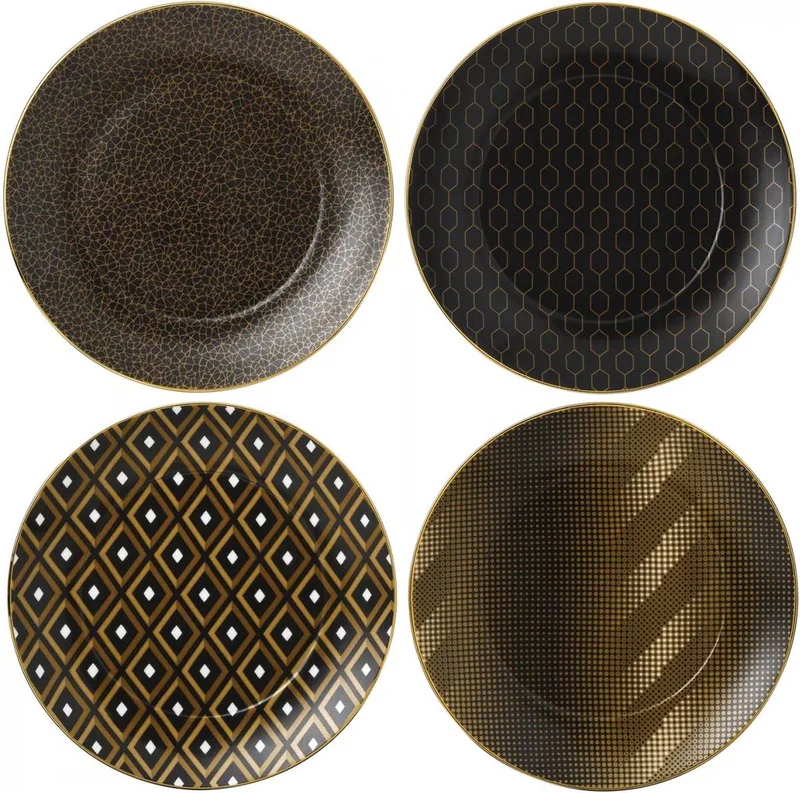 Arris Ontbijtbord 20 cm Accent - Set van 4 von Wedgwood in Mehrfarbig – Produktfoto