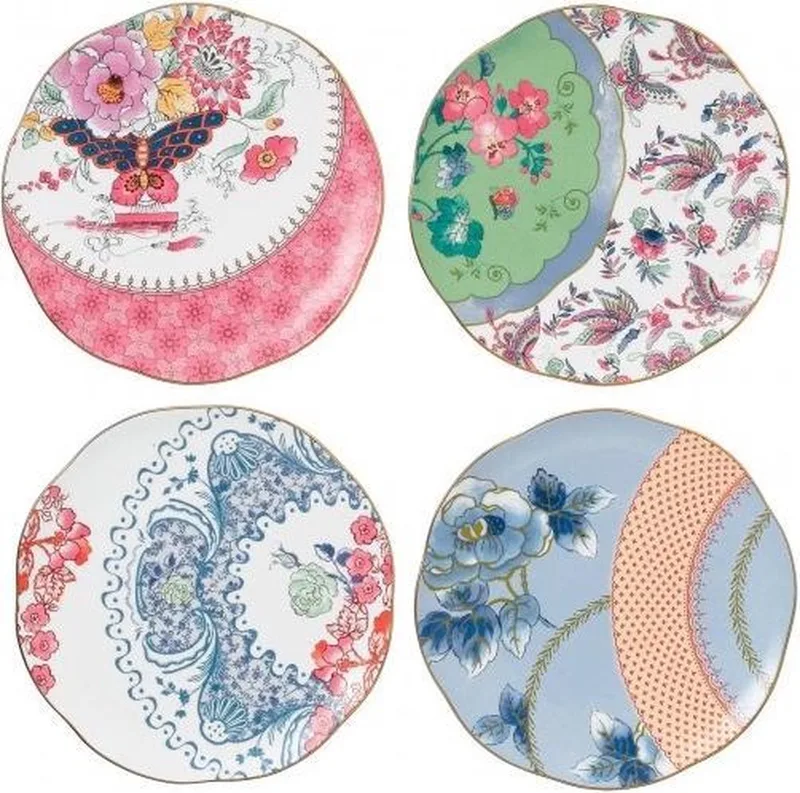 Butterfly Bloom - Borden set/4 by Wedgwood in Pink, Blue, Multicolour – product photo