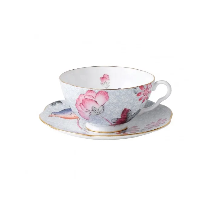 Cuckoo - Kop en schotel Blue de Wedgwood – photo produit