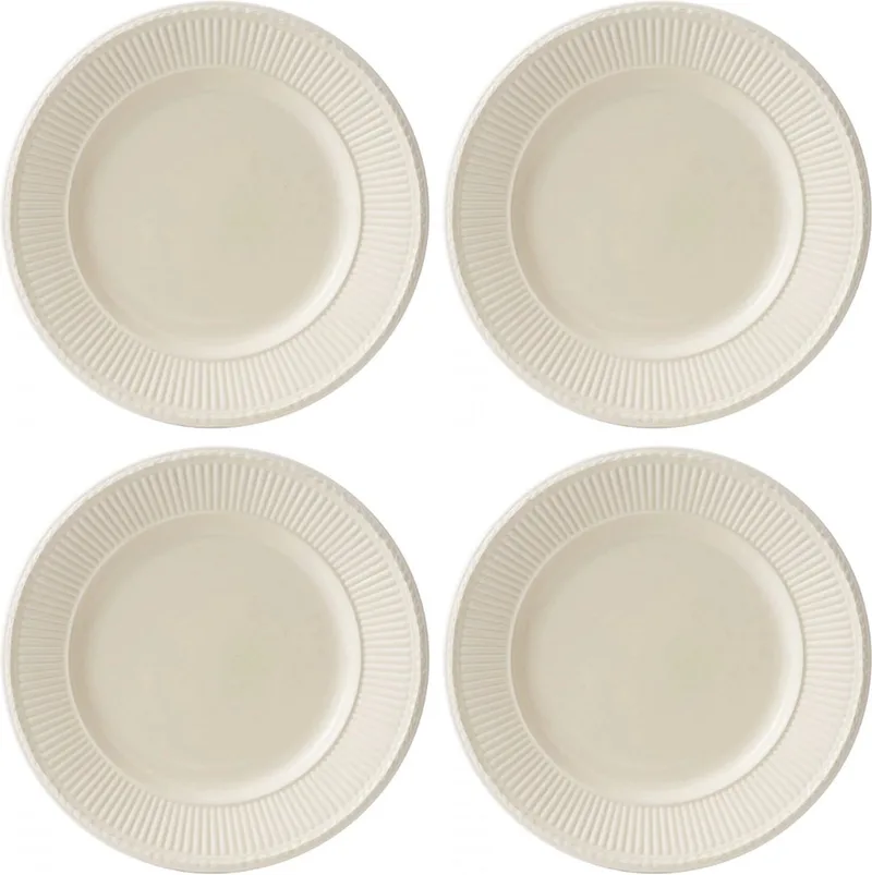 Dinerbord Edme ø 26 cm - 4 stuks by Wedgwood in Cream – product photo