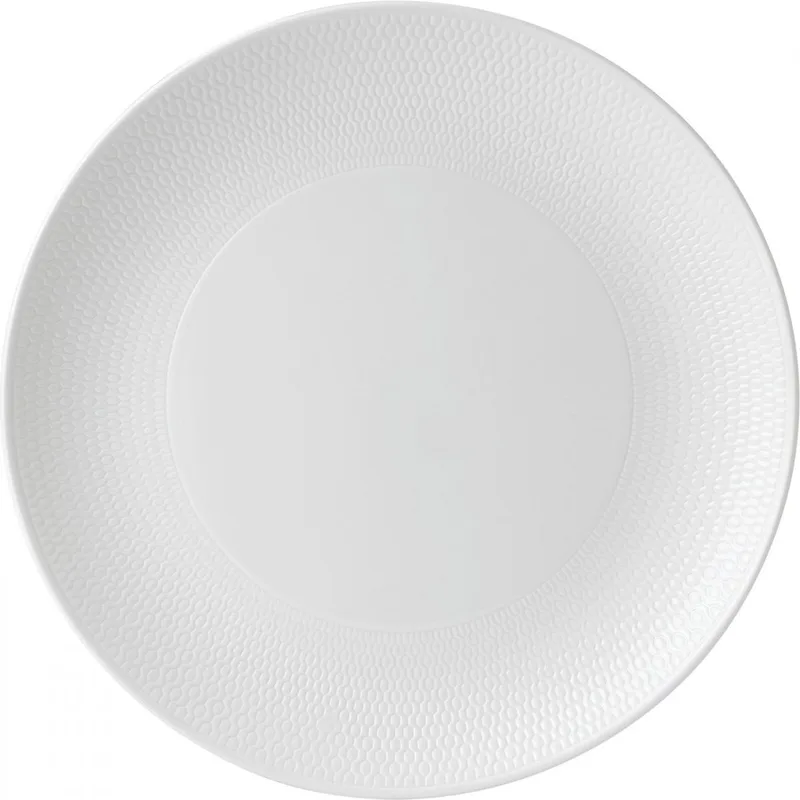 Dinerbord Gio ø 28 cm de Wedgwood en Blanc – photo produit