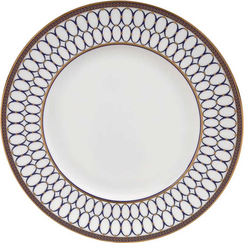 Dinerbord Renaissance Gold ø 27 cm by Wedgwood in Gold, Blue – product photo