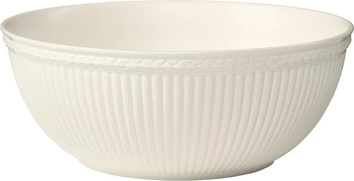 Edme Slaschaal 25 cm van Wedgwood in Wit – productfoto