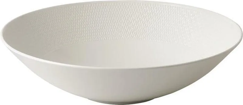 Gio Serveerschaal- 28cm van Wedgwood in Wit – productfoto