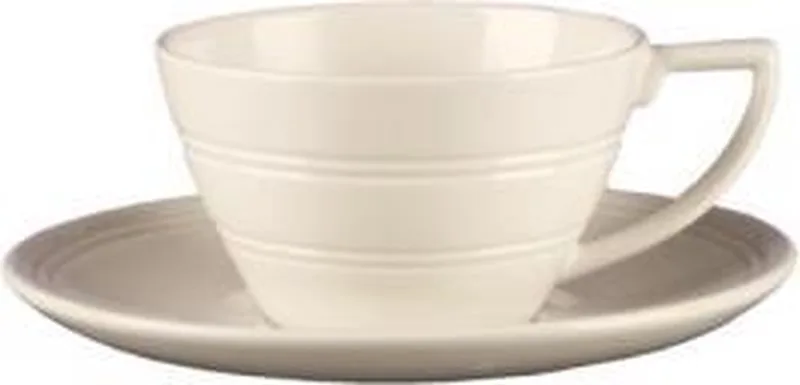 Jasper Conran Casual Schotel Thee-Koffiekop creme de Wedgwood en Crème – photo produit
