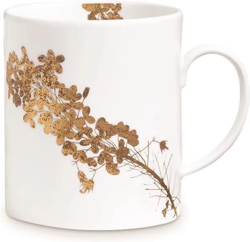 Mok - Porselein by Wedgwood in Gold, White – product photo