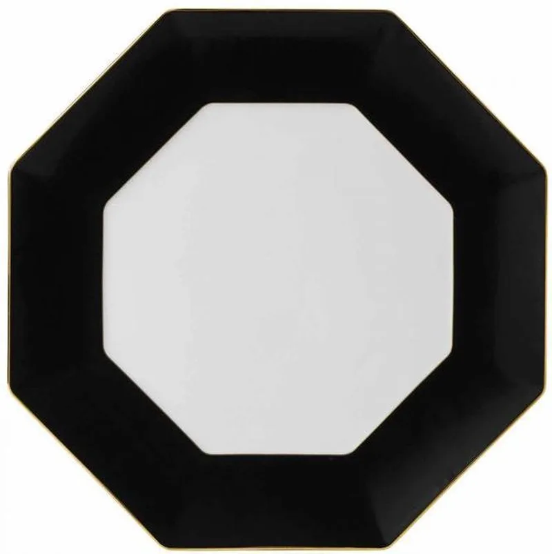 Ontbijtbord Arris ø 23 cm by Wedgwood in Black – product photo