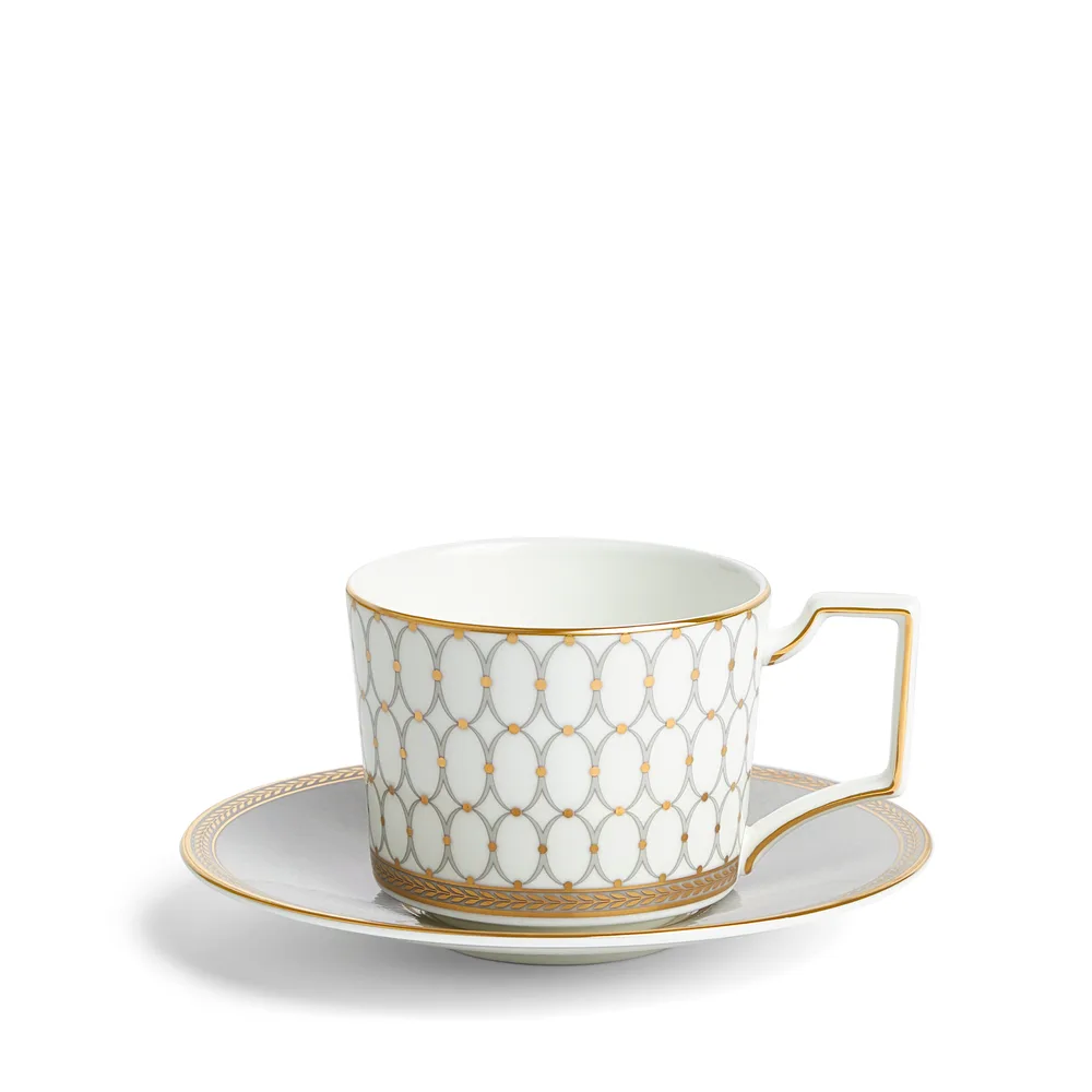 Renaissance Grey - Theekop&schotel 0,22l van Wedgwood – productfoto