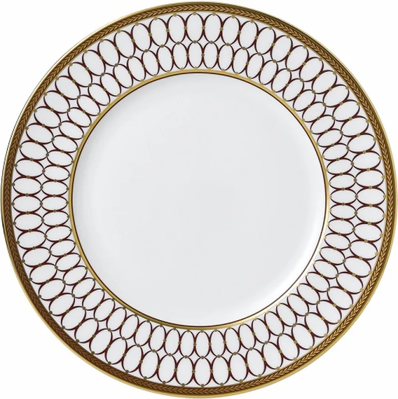 Renaissance Red - Bord 27cm by Wedgwood in Red, Gold – product photo
