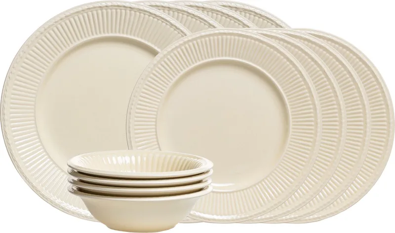 Serviesset Edme - 12-delig / 4 personen de Wedgwood en Crème – photo produit