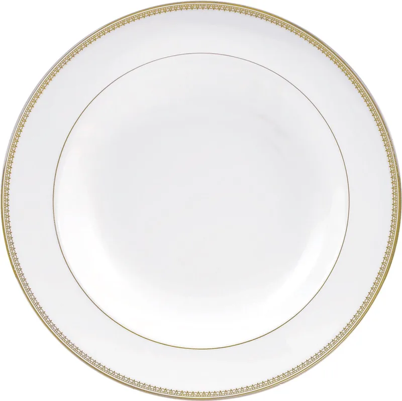 Vera Wang Lace Gold Diep Bord 23 cm by Wedgwood in White, Gold – product photo
