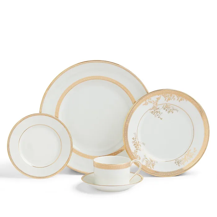 Vera Wang Lace Gold - Serviesset 10-dlg by Wedgwood – product photo