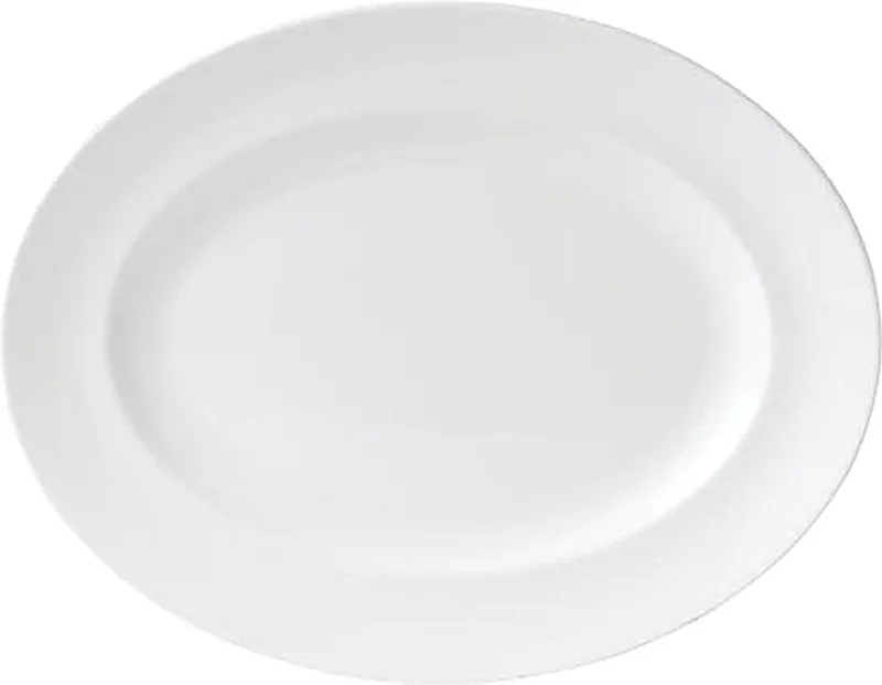 White China Ronde schotel 34 cm by Wedgwood in White – product photo