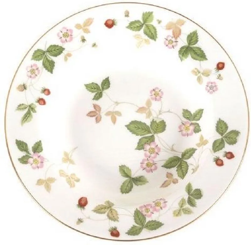 Wild Strawberry Diep bord 20 cm by Wedgwood in Gekleurd – product photo