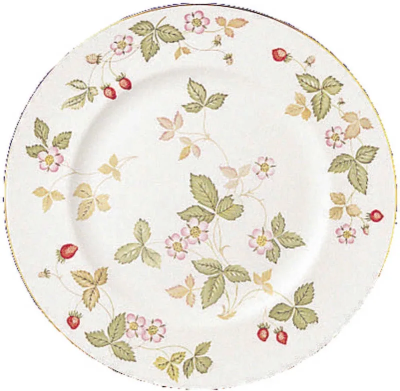 Wild Strawberry Ontbijtbord 20 cm de Wedgwood en Gekleurd – photo produit