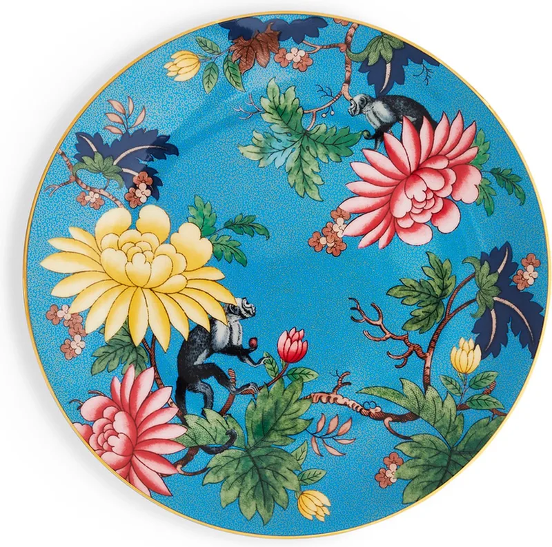 Wonderlust - Dessertbord 20cm Sapphire Garden fra Wedgwood i Flerfarvet – produktbillede