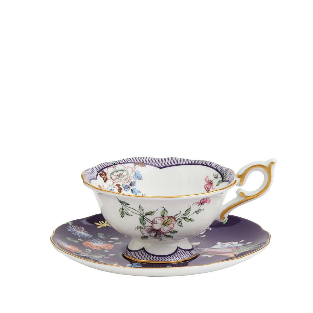Wonderlust - Theekop&schotel Midnight Garden från Wedgwood – produktbild