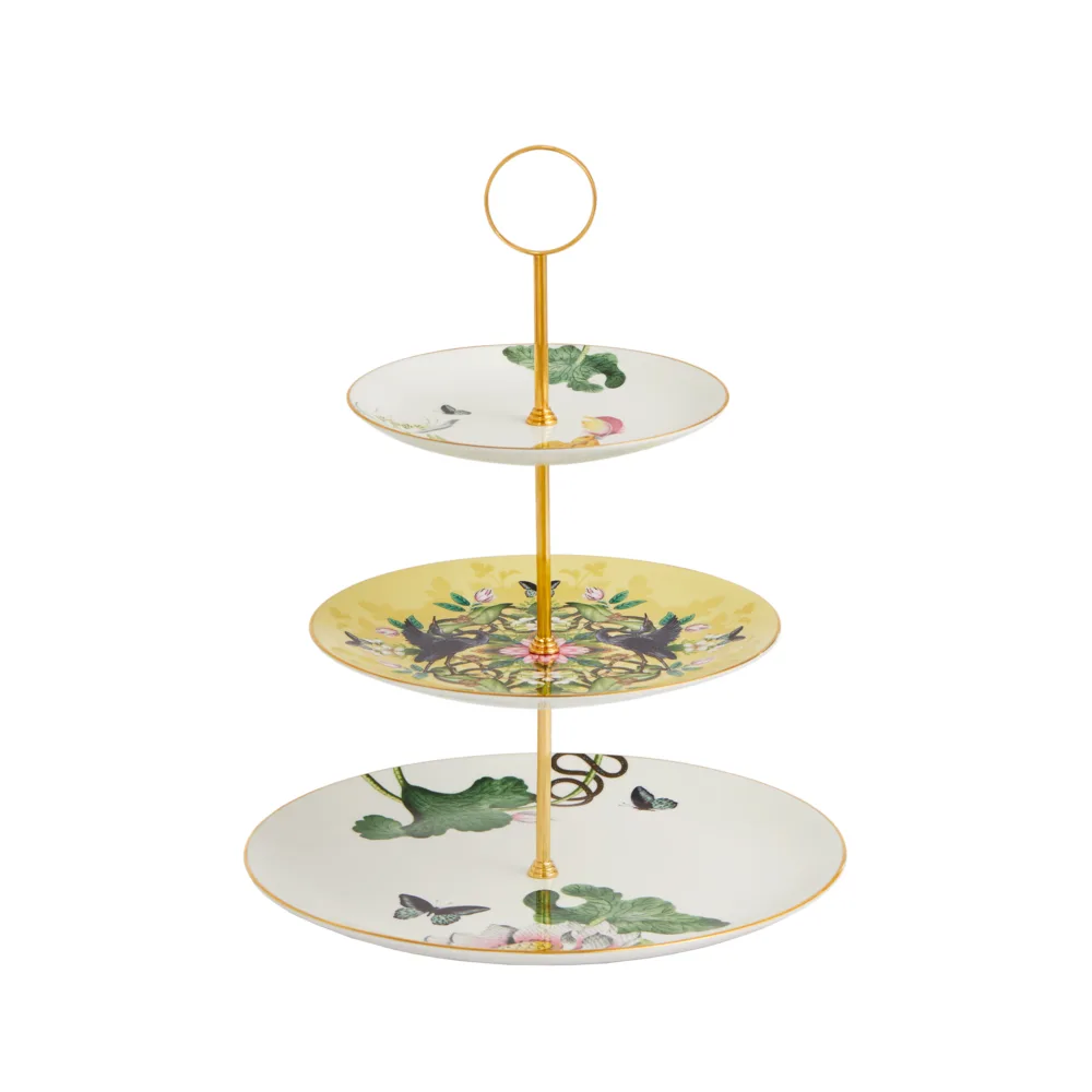 Wonderlust Waterlily - Etagere 3-laags by Wedgwood – product photo
