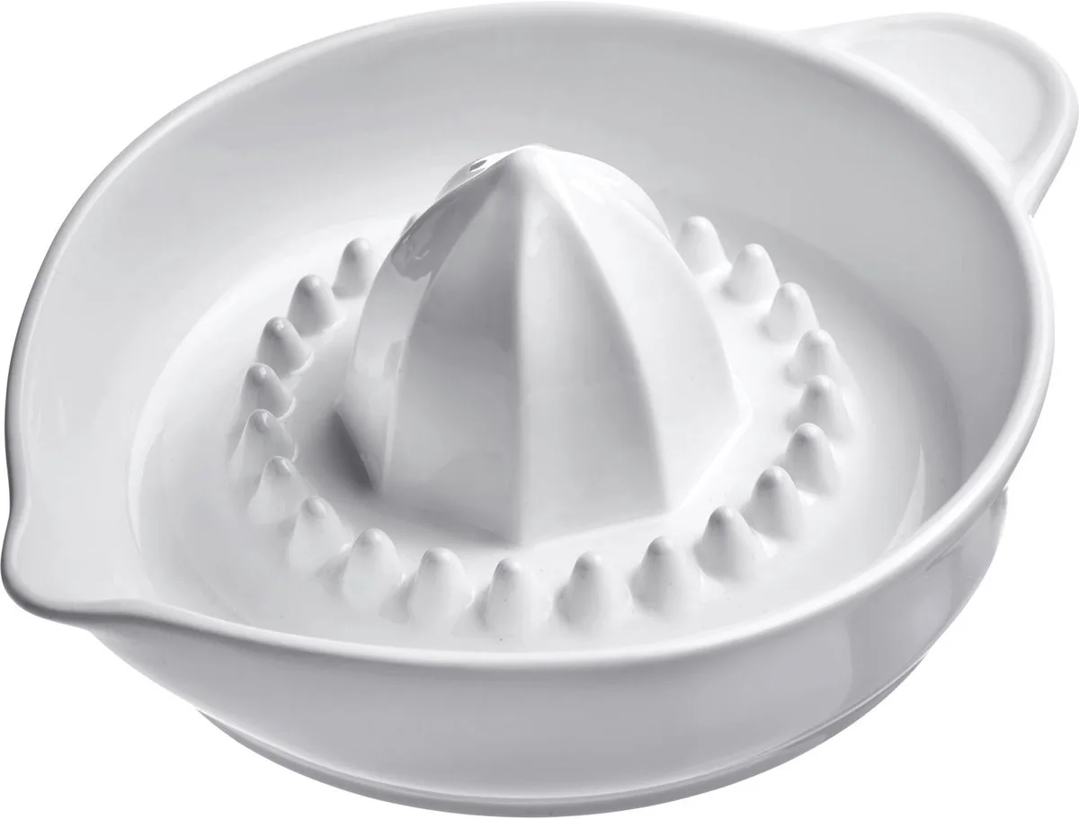 Citrus Juicer, Capaciteit: 250 ml, met zeeffunctie en gieter, keramiek, 30722260 från Westmark i Vit – produktbild